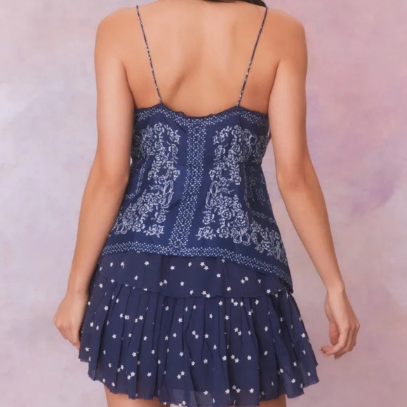 NWT LoveShackFancy Tivelo Bandana Top - Picture 4 of 6